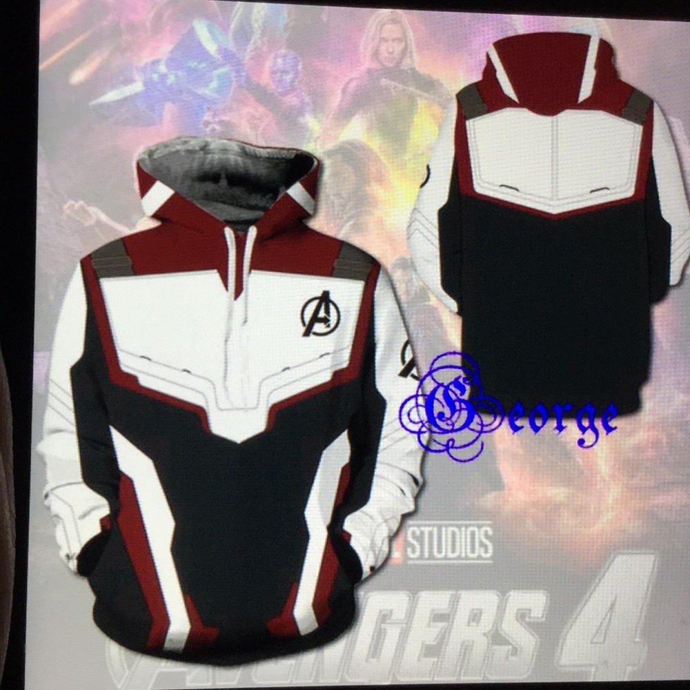Avengers 4 loose long sleeve hoodie